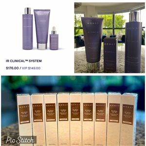 Monat products (hair & makeup)